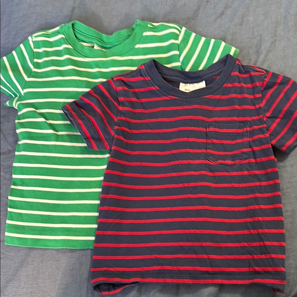 2T Hanna Andersson Striped Kids T-Shirt